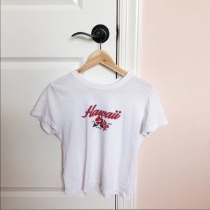Hawaii Red Hibiscus tee